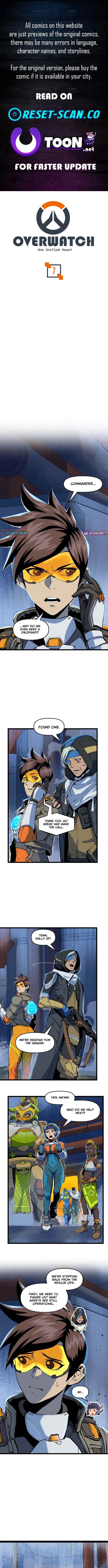 Overwatch: One Unified Heart Chapter 7 Page 1