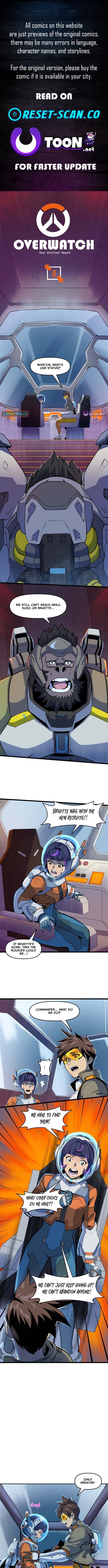 Overwatch: One Unified Heart Chapter 8 Page 1