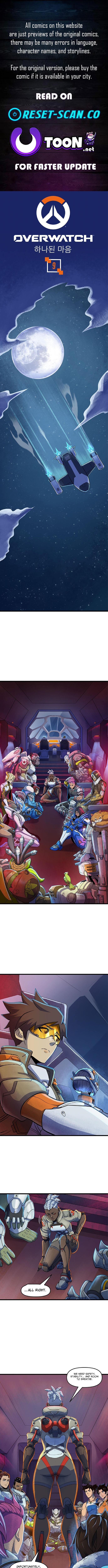 Overwatch: One Unified Heart Chapter 9 Page 1