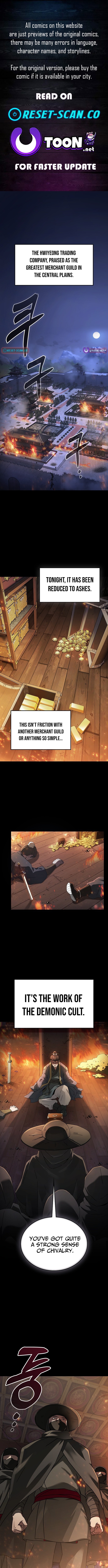 Pay‑to‑Win King of Martial Arts Chapter 1 Page 1