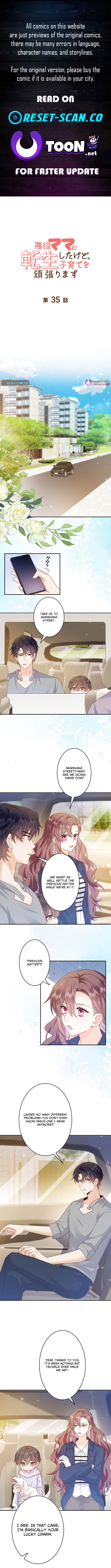 Reborn as the Villain Mom, but I'm Going to Be a Good Parent Chapter 35 Page 1