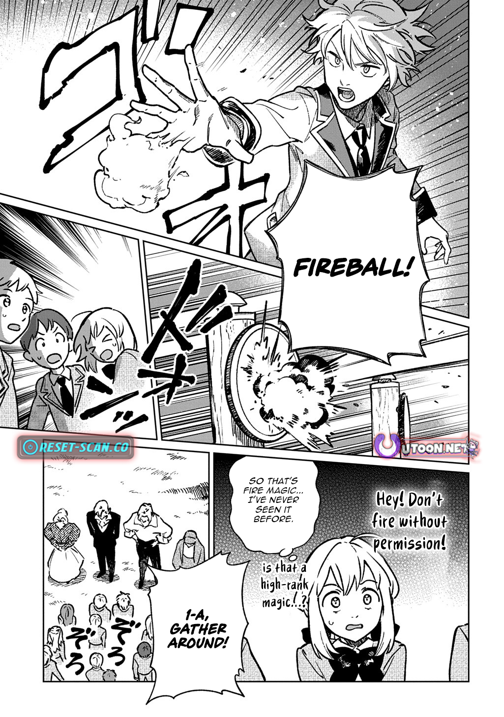 Reborn in Another World, All I Know is Daily Chapter Life Spells. - Chapter 4 Page 1