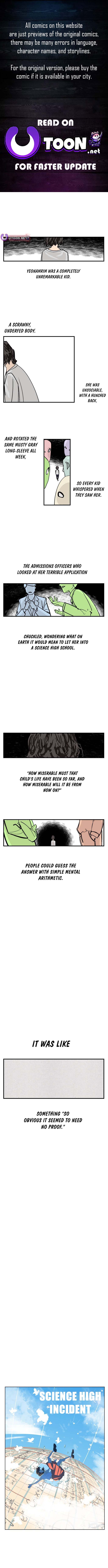 Science High Incident Chapter 4 Page 1