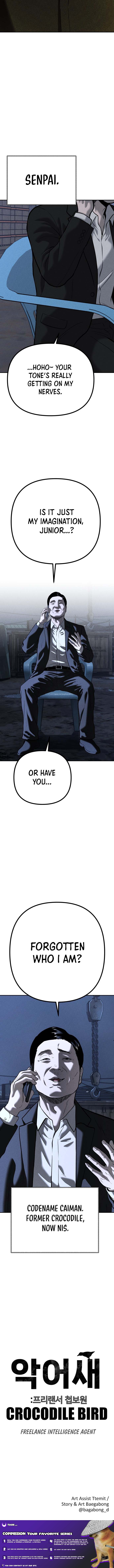 Secret Agent Crocodile Bird Chapter 29 Page 1