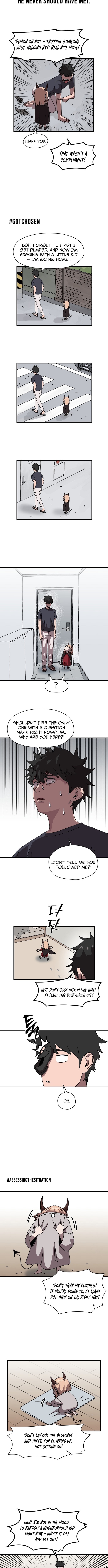 Temporarily Fostering a Demon! Chapter 1 Page 1