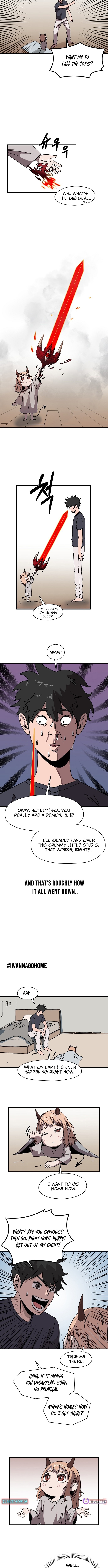 Temporarily Fostering a Demon! Chapter 1 Page 1