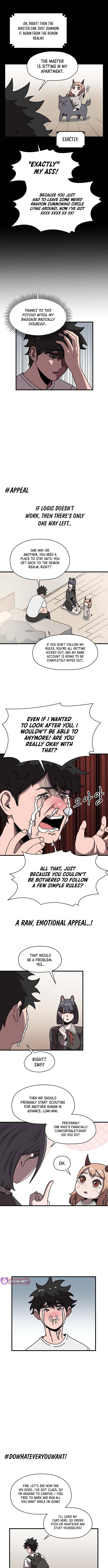 Temporarily Fostering a Demon! Chapter 4 Page 1