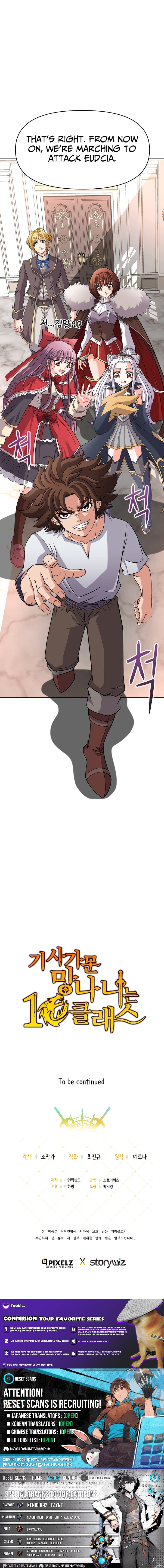 The 10th Class Lout of the Knight Family Chapter 28 Page 1