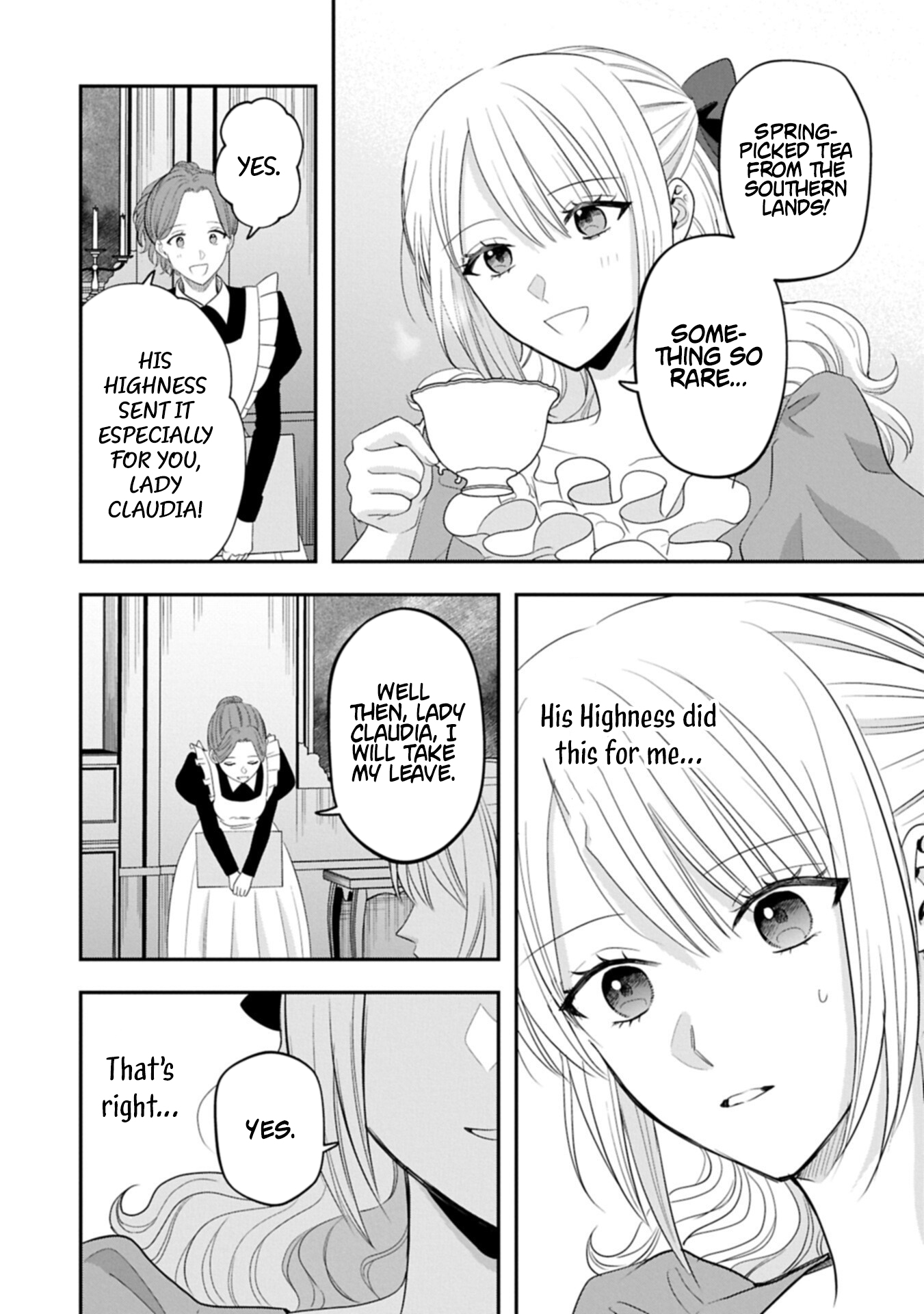 The Banishment of Lady Arialaine, the Duke’s Daughter Chapter 4.1 Page 1