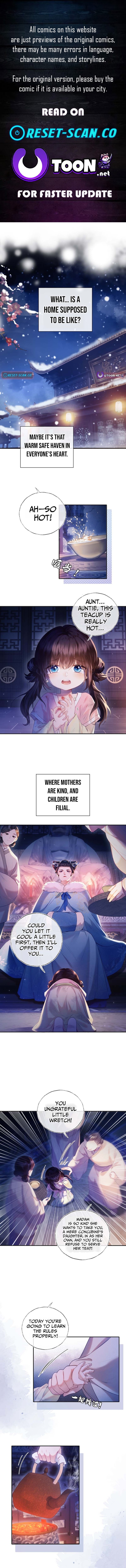 The Cannon Chapter Fodder Concubine's Daughter Just Wants to Survive by Being Adorable - Chapter 1 Page 1