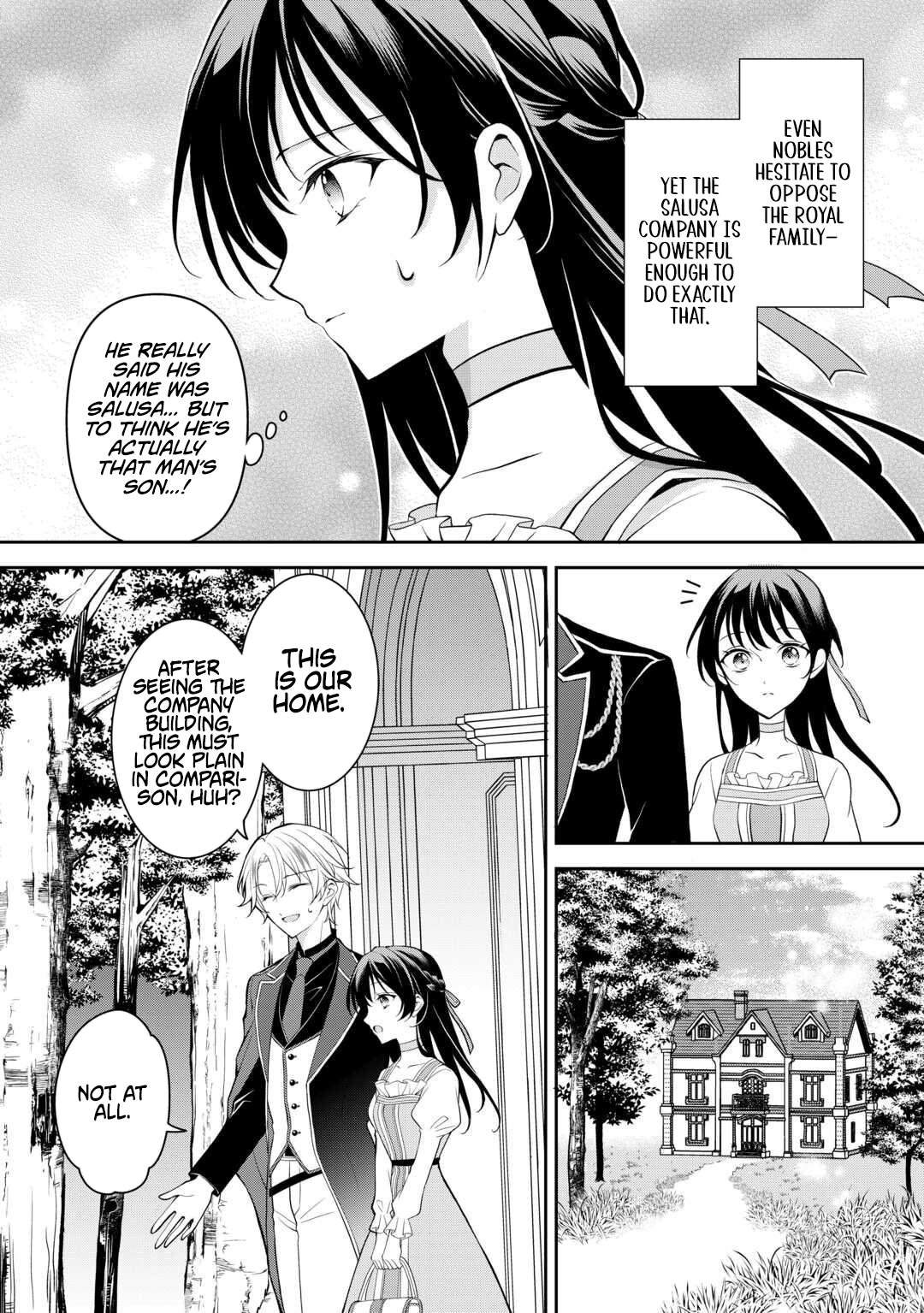 The Count’s Daughter Who Lost Her Fiancé Decides It’s Time to Live for Herself Chapter 3 Page 1