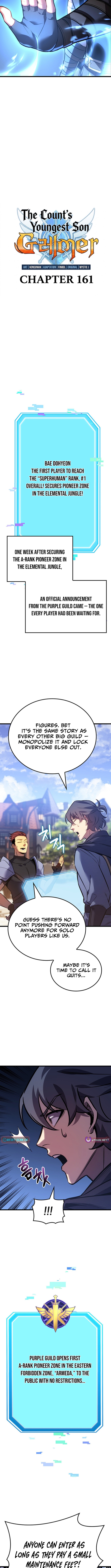 The Count's Youngest Son Is a Gamer Chapter 161 Page 1