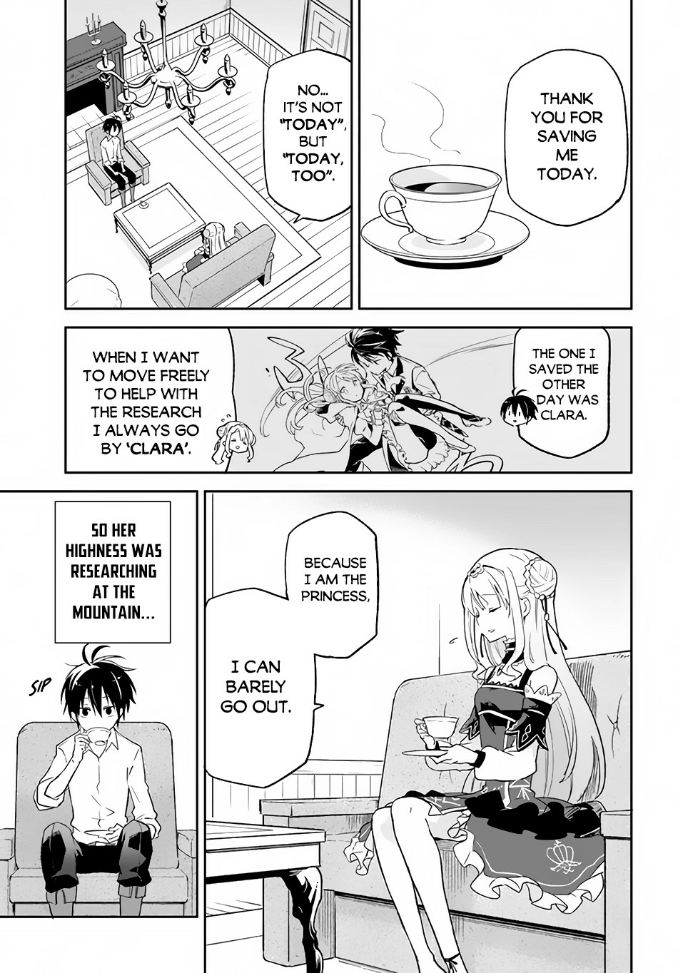 The Demon King of the Frontier Life, Reincarnated to Become the Strongest Mage Chapter 13 Page 1