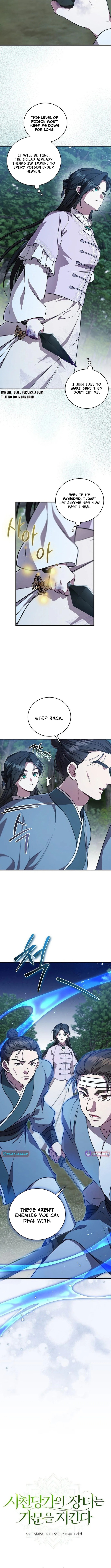 The Eldest Daughter of the Tang Clan of Sacheon Protects the Family Chapter 11 Page 1