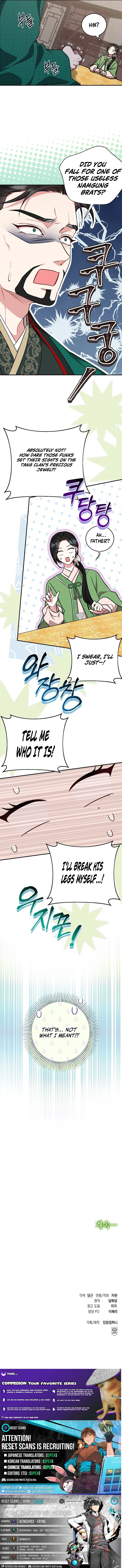 The Eldest Daughter of the Tang Clan of Sacheon Protects the Family Chapter 2 Page 1