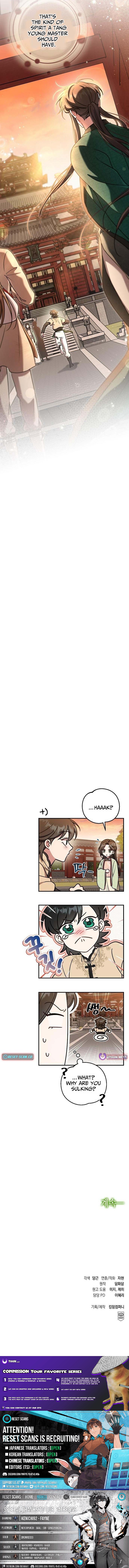 The Eldest Daughter of the Tang Clan of Sacheon Protects the Family Chapter 20 Page 1