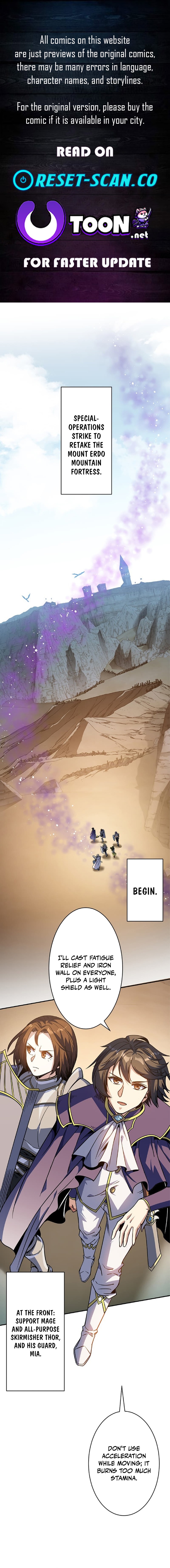 The Eternal Support Mage Becomes the Strongest Sage Chapter 32 Page 1