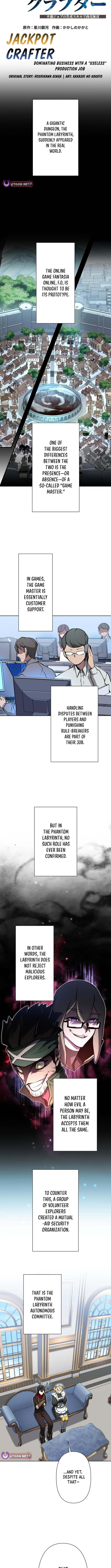 The Fortune Chapter Making Crafter: Unrivaled in Business with an Unfavored Class - Chapter 9 Page 1
