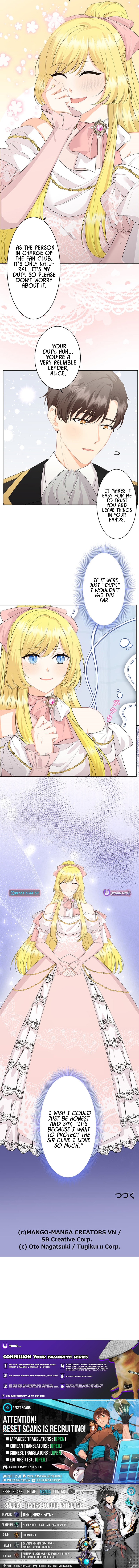 The Holy Chapter Sword Lady’s Glorious Stan Life: I’ll Protect My Beloved Knight with All I’ve Got - Chapter 3 Page 1