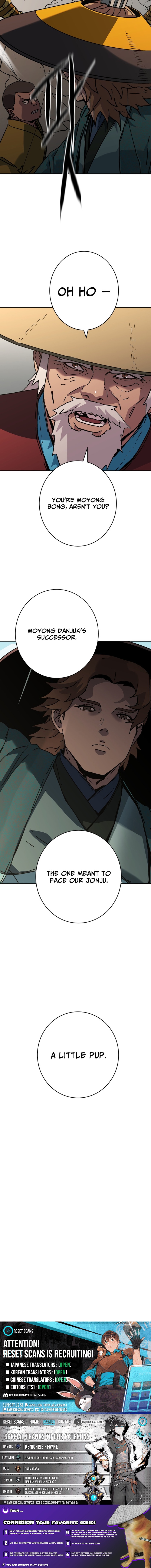The Last Master of Jongnam Sect Chapter 49 Page 1