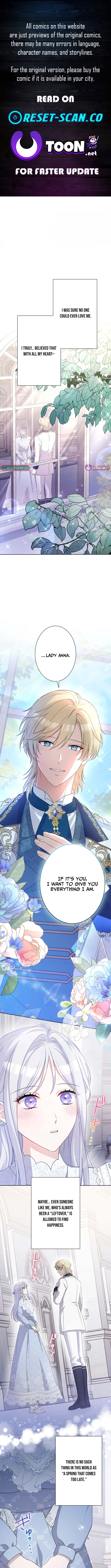 The ‘Leftover’ Saint’s Supposedly Loveless Marriage:The Sister Her Younger Siblings Called Unlovable Is Cherished by a Younger Crown Prince Who Vows, ‘I Want to Give Everything Only to You Chapter 1 Page 1