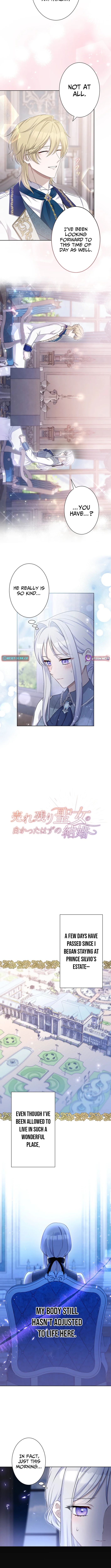The ‘Leftover’ Saint’s Supposedly Loveless Marriage:The Sister Her Younger Siblings Called Unlovable Is Cherished by a Younger Crown Prince Who Vows, ‘I Want to Give Everything Only to You Chapter 6 Page 1