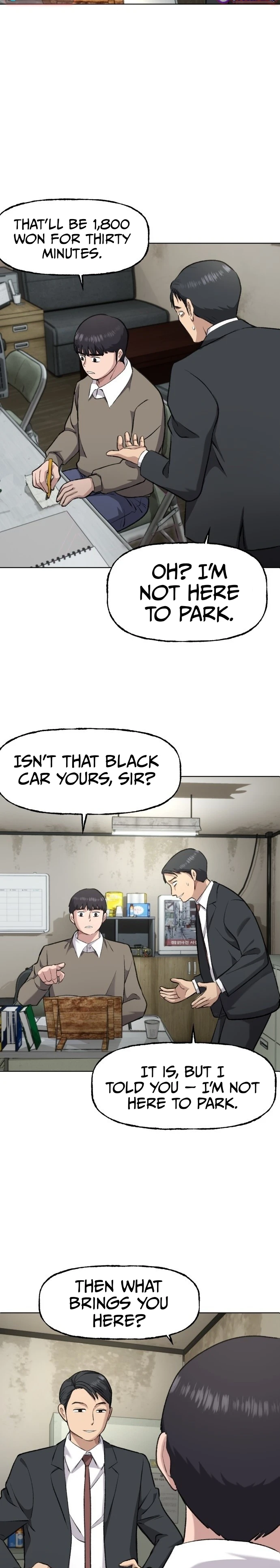 The Parking Lot Chapter 3 Page 1