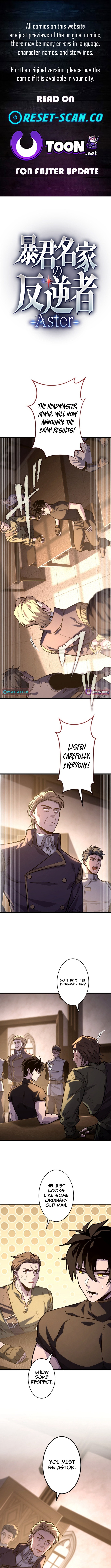 The Rebel of the Tyrant Noble House — Aster Chapter 19 Page 1