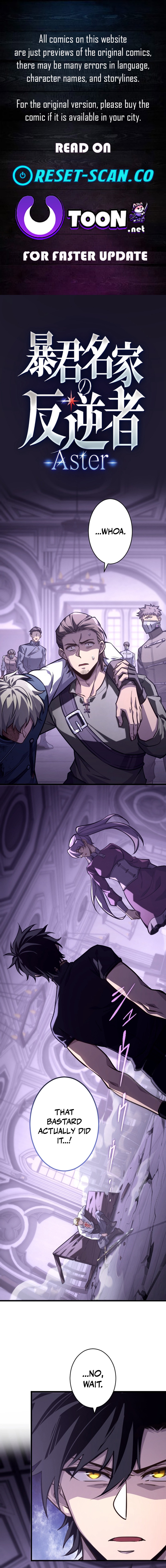 The Rebel of the Tyrant Noble House — Aster Chapter 22 Page 1
