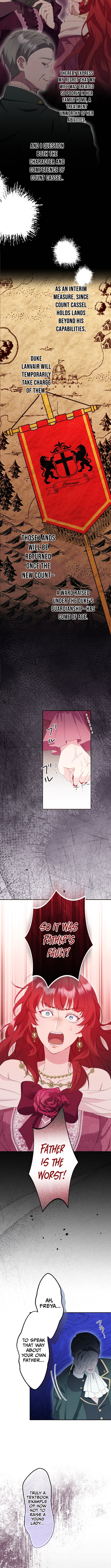 The Reborn Villainess and Her Suspiciously Devoted Cold Duke Chapter 8 Page 1