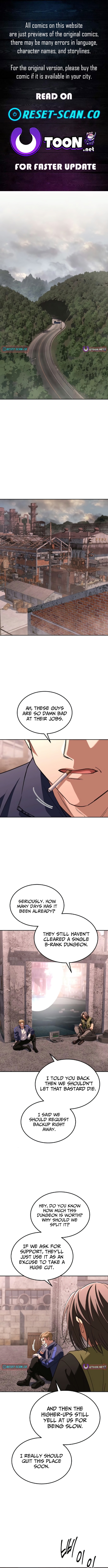 The Regressed C Chapter Rank Tanker Can’t Be Killed! - Chapter 50 Page 1