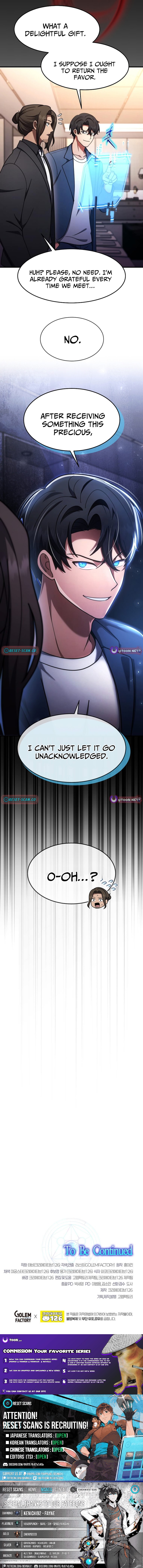 The Regressed Genius Player's Legendary Weapon Creation Chapter 84 Page 1