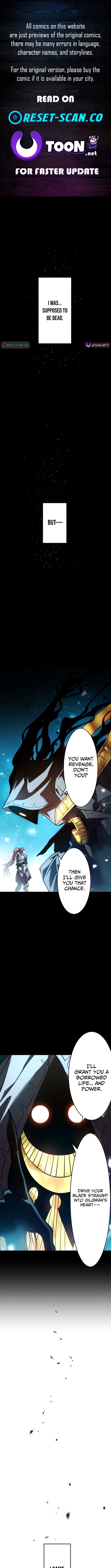 The Regressed Former Sword Saint Becomes a Rebel of the Necromancer House Chapter 2 Page 1