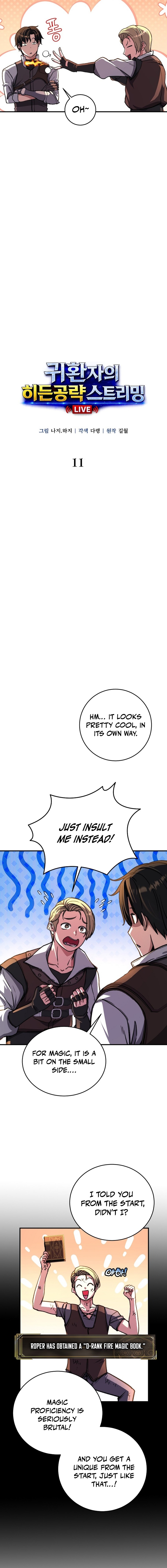 The Returnee’s Hidden Strategy Stream Chapter 11 Page 1