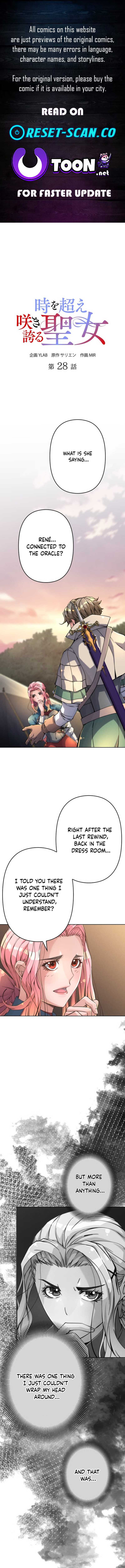 The Saint Who Blooms Beyond Time Chapter 28 Page 1