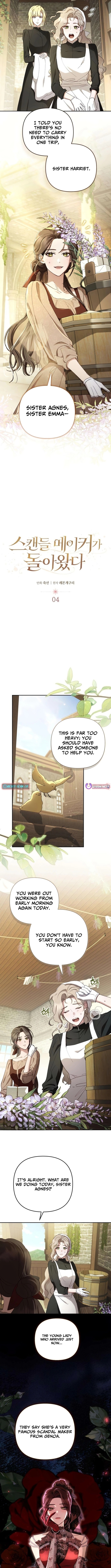 The Scandal Maker Has Returned Chapter 4 Page 1