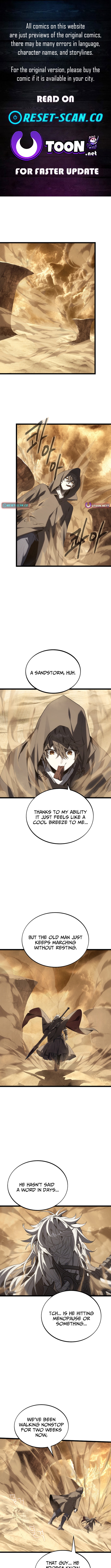 The Scorched Desert’s Sand Mage Chapter 16.5 Page 1