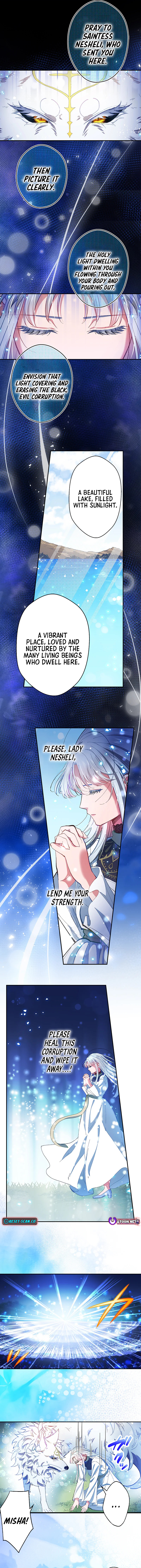The Silver Saintess Falsely Branded a Villainess Is Doted On in Her Second Life (Webtoon) Chapter 12 Page 1