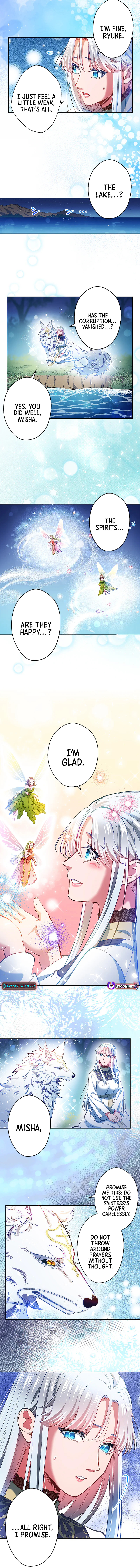 The Silver Saintess Falsely Branded a Villainess Is Doted On in Her Second Life (Webtoon) Chapter 12 Page 1