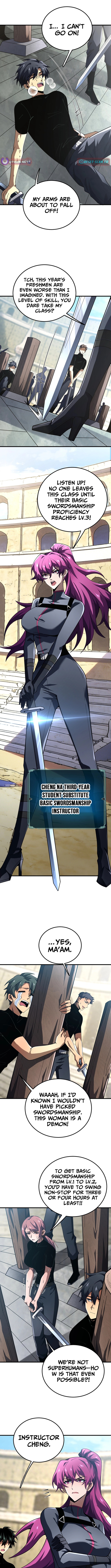 The SS Chapter Rank Freshman at Dawn Academy - Chapter 7 Page 1