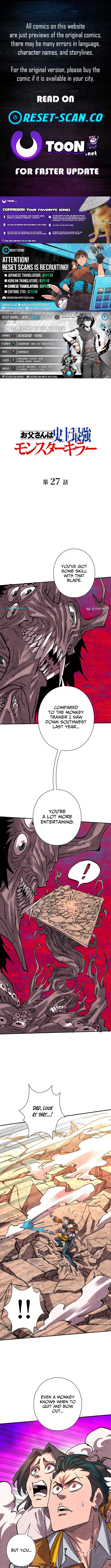 The Strongest Monster Killer Dad in History Chapter 27 Page 1