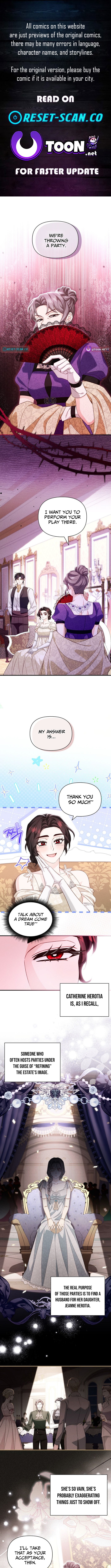 The Villainess Directs the Romance Fantasy Chapter 12 Page 1