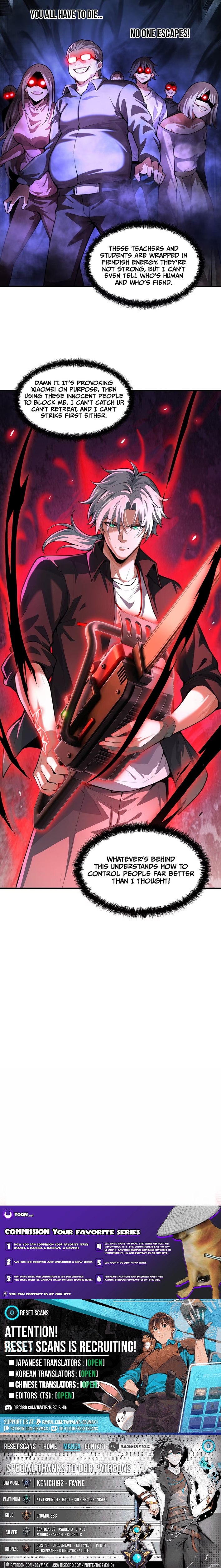 The Yandere Horrors I Draw Became Real Chapter 17 Page 1