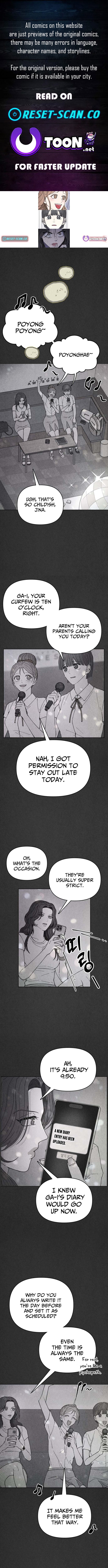 Their Shared Diary Chapter 2 Page 1