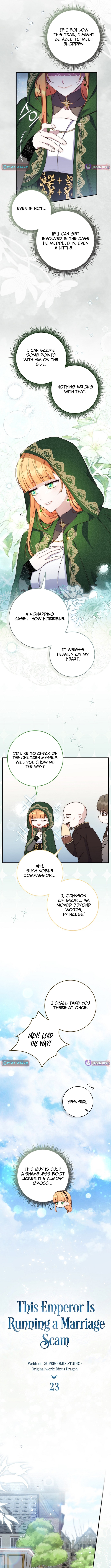 This Emperor Is Running a Marriage Scam Chapter 23 Page 1