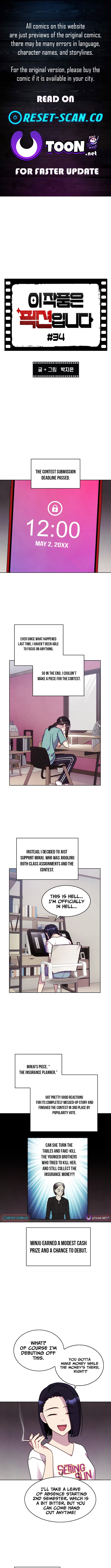 This Work is Fiction Chapter 34 Page 1