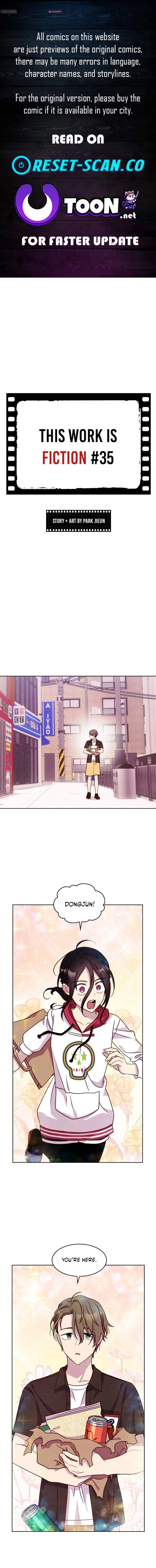 This Work is Fiction Chapter 35 Page 1