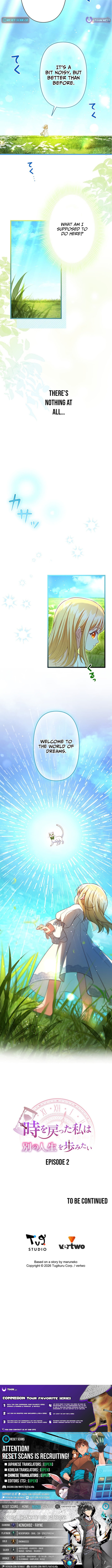 Time Turned Back, So I’ll Choose a Different Life Chapter 2 Page 1