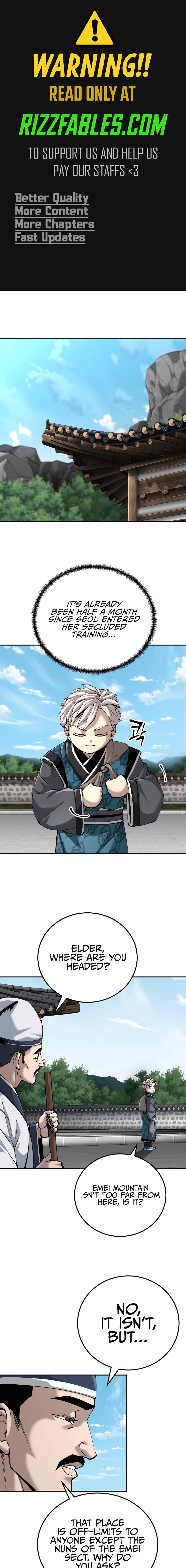 Warrior Grandpa and Grandmaster daughter Chapter 86 Page 1