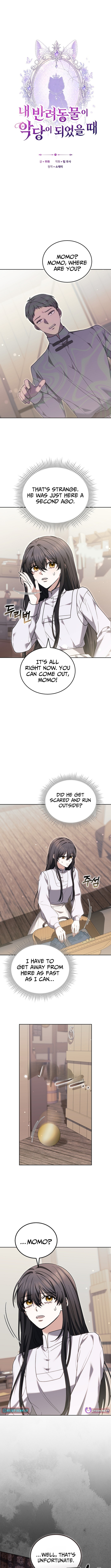 When My Pet Became the Villain Chapter 20 Page 1